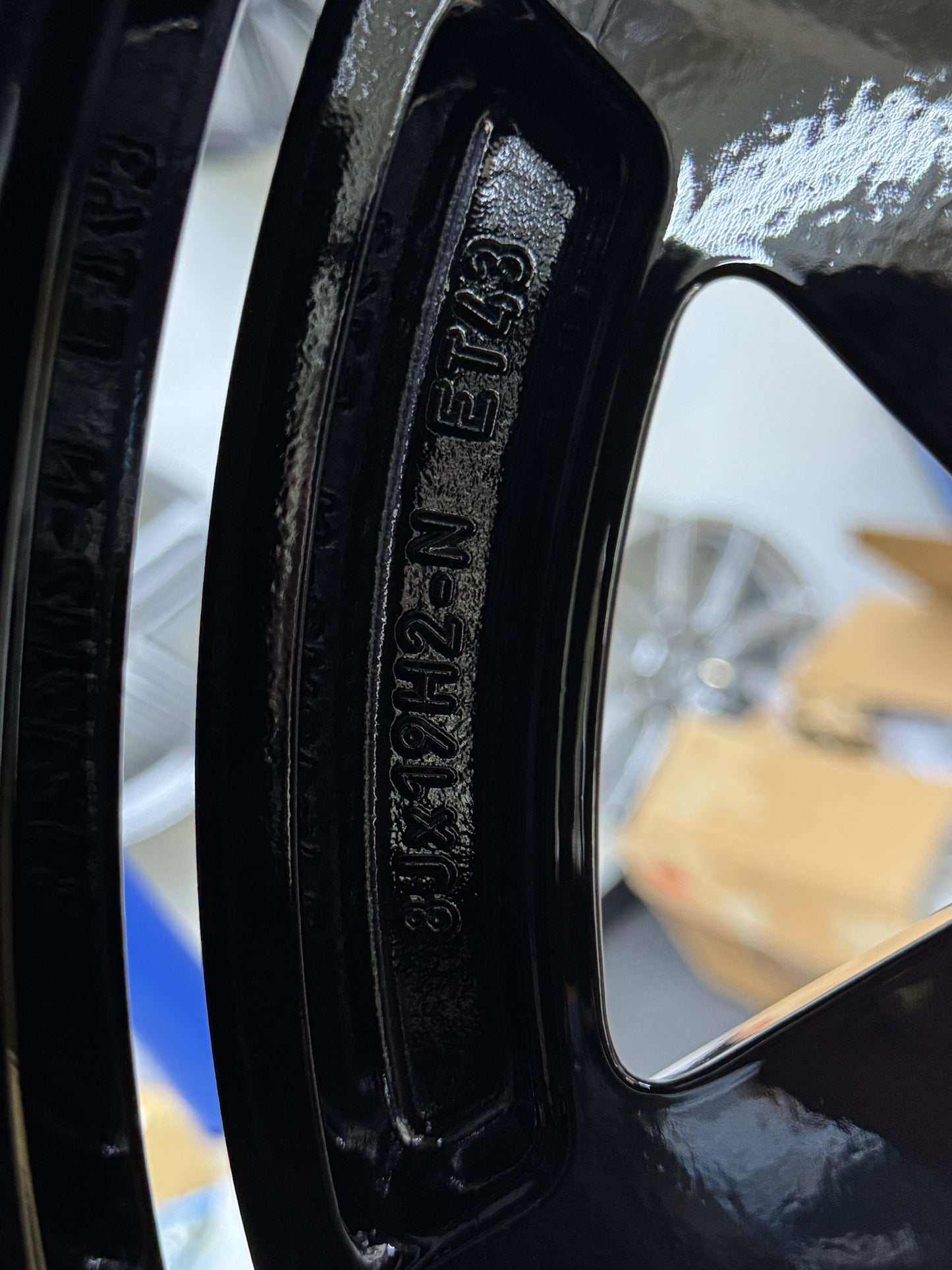 1x 19" E-Klasse AMG W213 S213 C213 A2134016500 Felge schwarz
