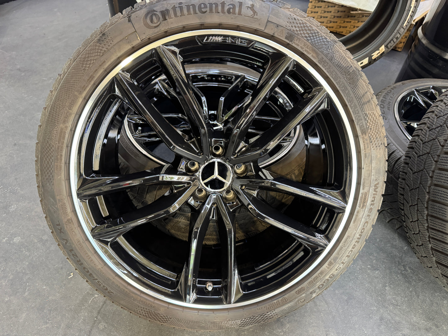 Satz AMG 21 Zoll Felgen Winterreifen GLC 63 X253 C253 A2534013800