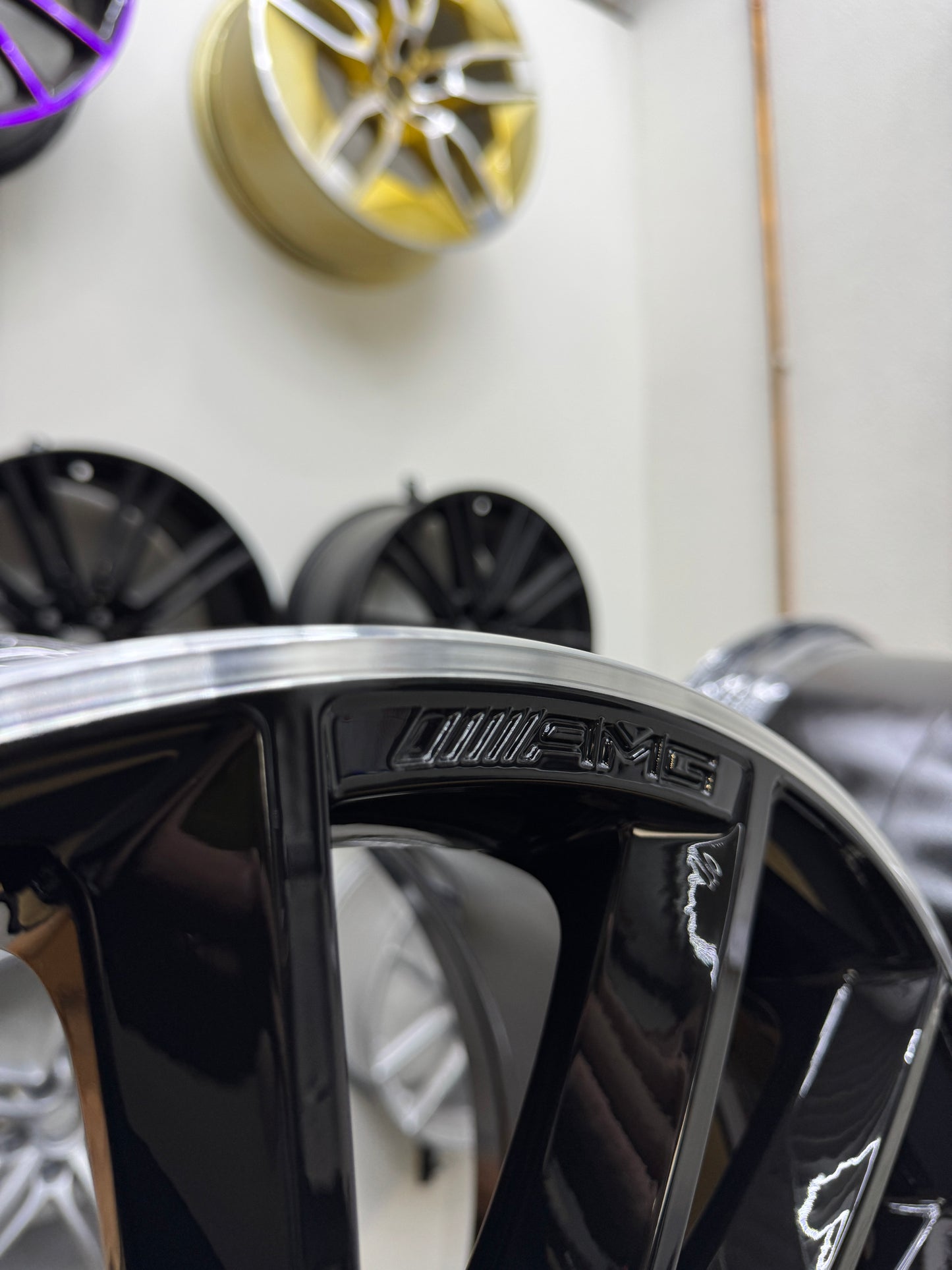 Satz Felgen AMG GLE 21" A1674013500 A1674013400 WUNSCHFARBE