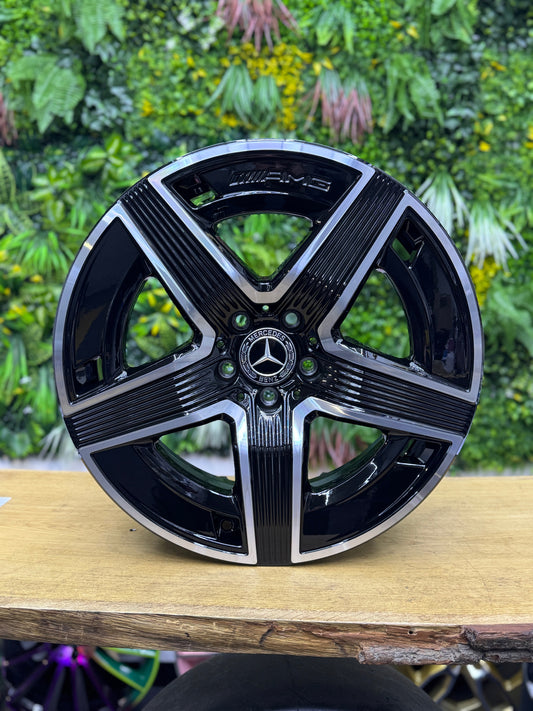 1x Neu 19 Zoll Mercedes AMG GLC Felge W254 schwarz A2544010500