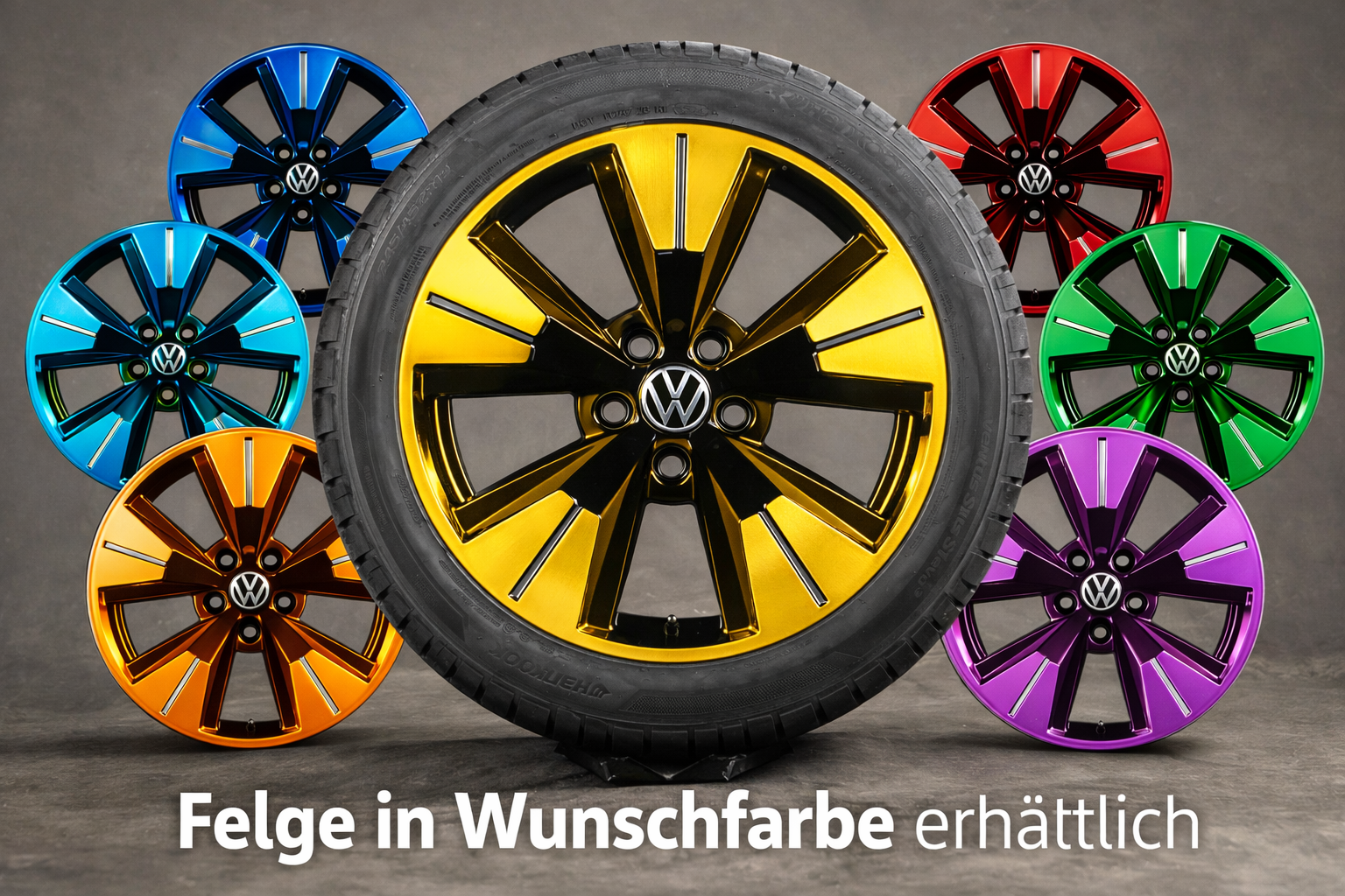 4x VW T7 Multivan Bulli 19 Zoll Halmstad Alufelgen Satz 7T0601025C