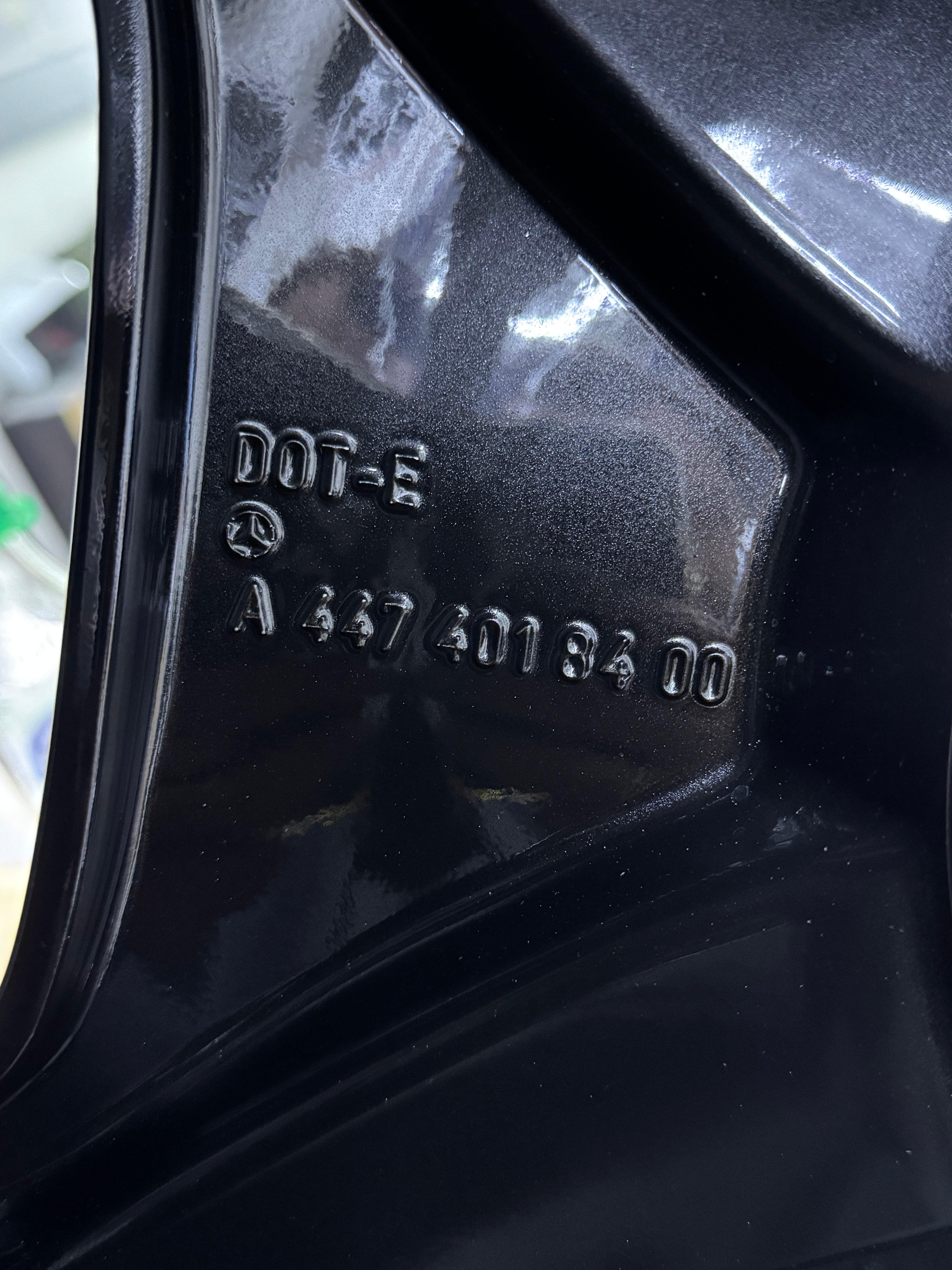 1x Neu 19 Zoll AMG Felge V-Klasse W447 schwarz AMG A4474018400