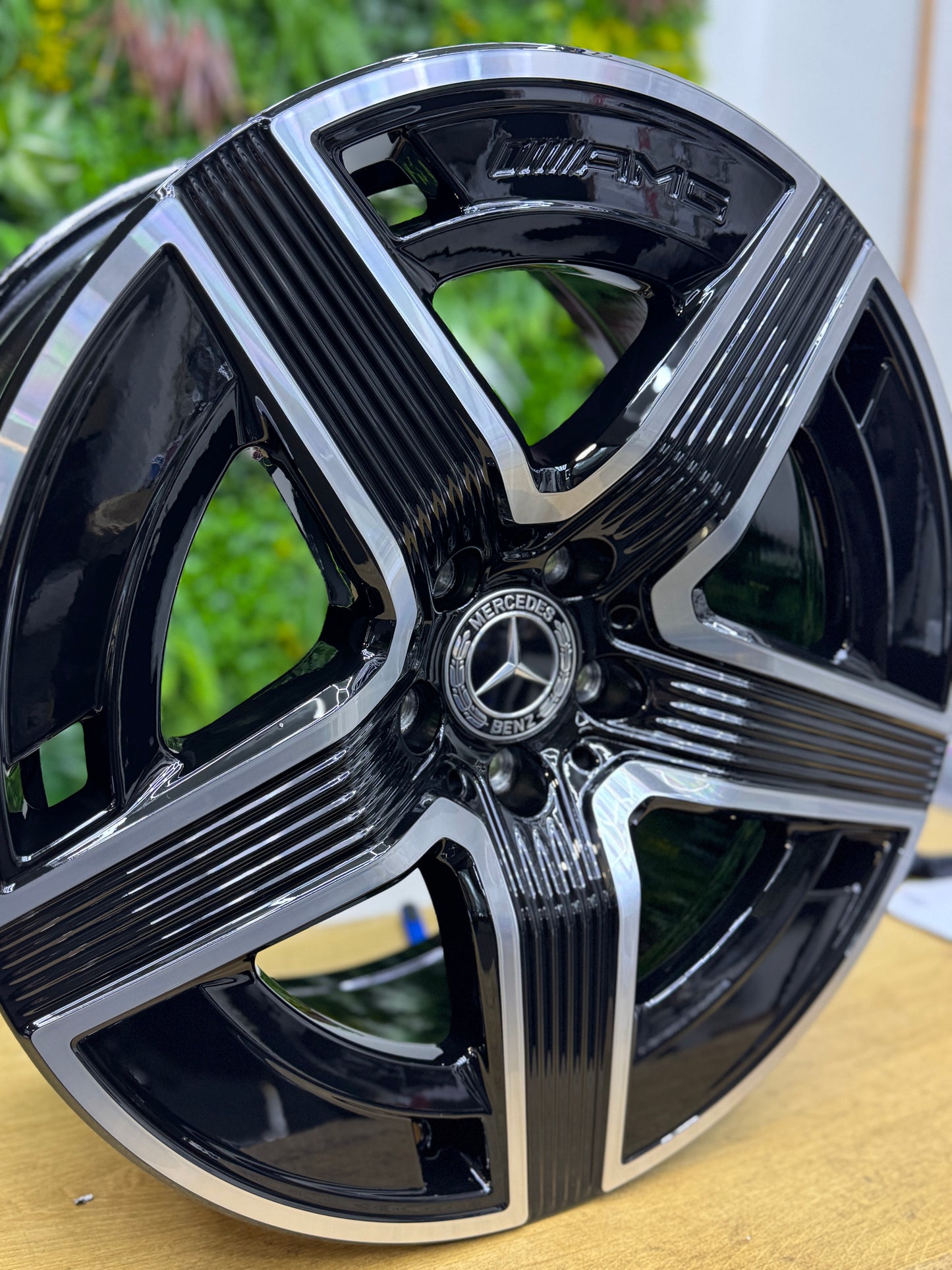 1x Neu 19 Zoll Mercedes AMG GLC Felge W254 schwarz A2544010500