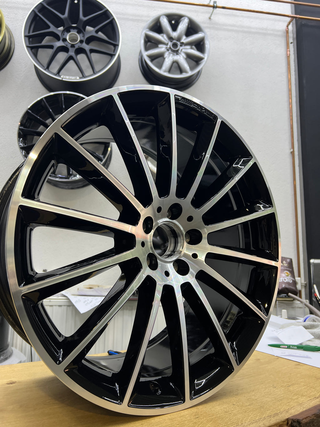 AMG Mercedes Benz GLE W167 V167 21 Zoll Felge A1674013400 Schwarz