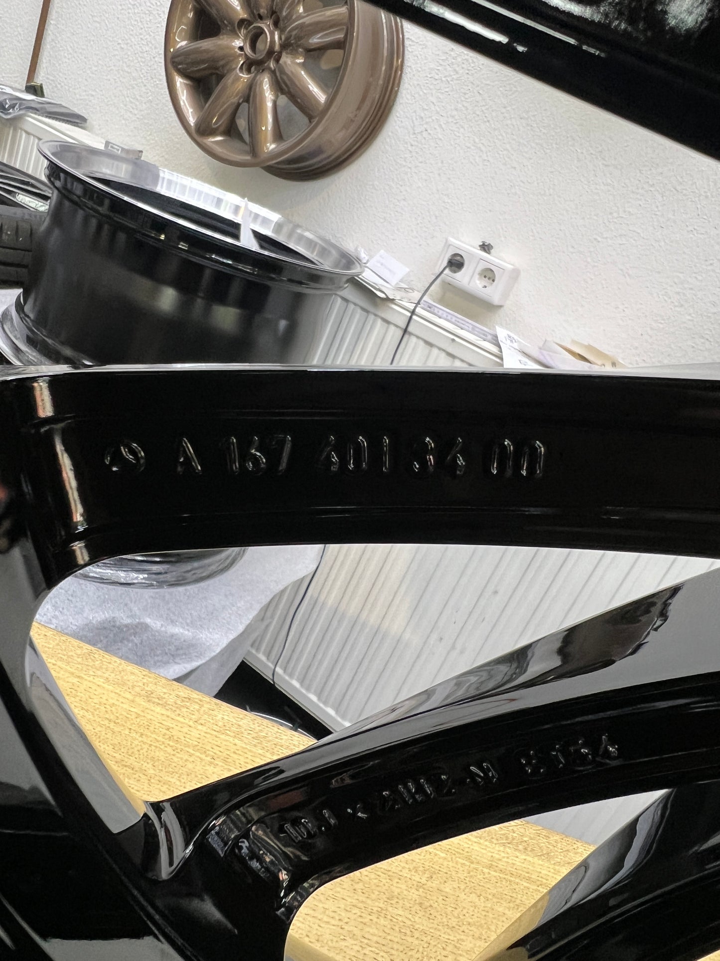 AMG Mercedes Benz GLE W167 V167 21 Zoll Felge A1674013400 Schwarz