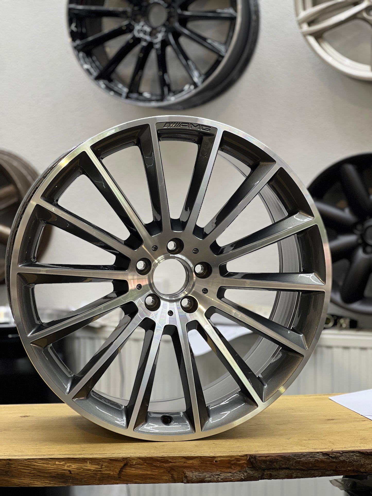 AMG Mercedes Benz GLE W167 V167 21 Zoll Felge A1674013400 Himalaya