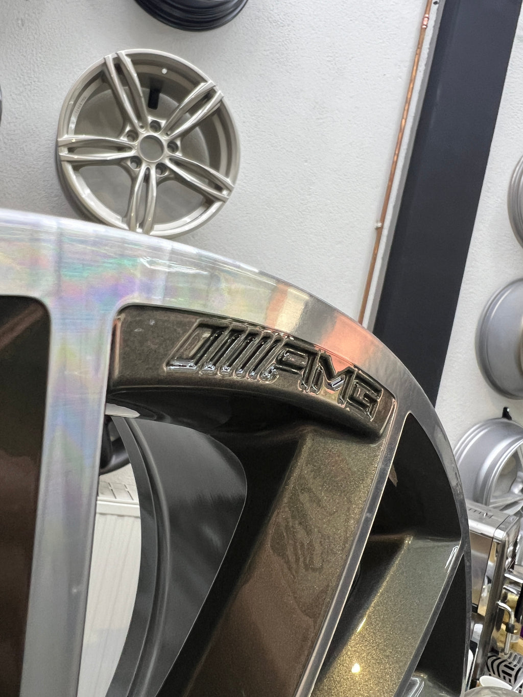 AMG Mercedes Benz GLE W167 V167 21 Zoll Felge A1674013400 Himalaya