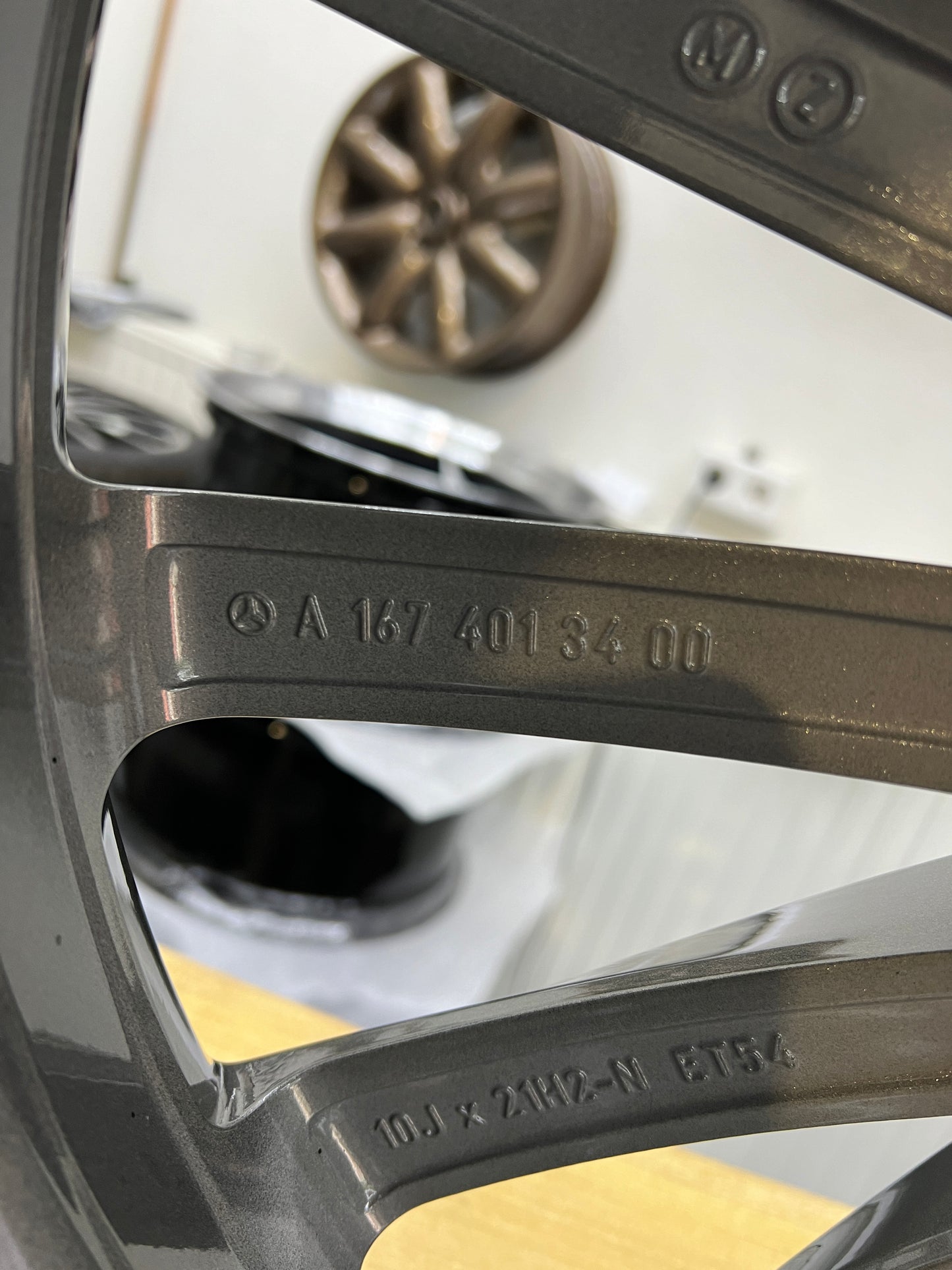 AMG Mercedes Benz GLE W167 V167 21 Zoll Felge A1674013400 Himalaya