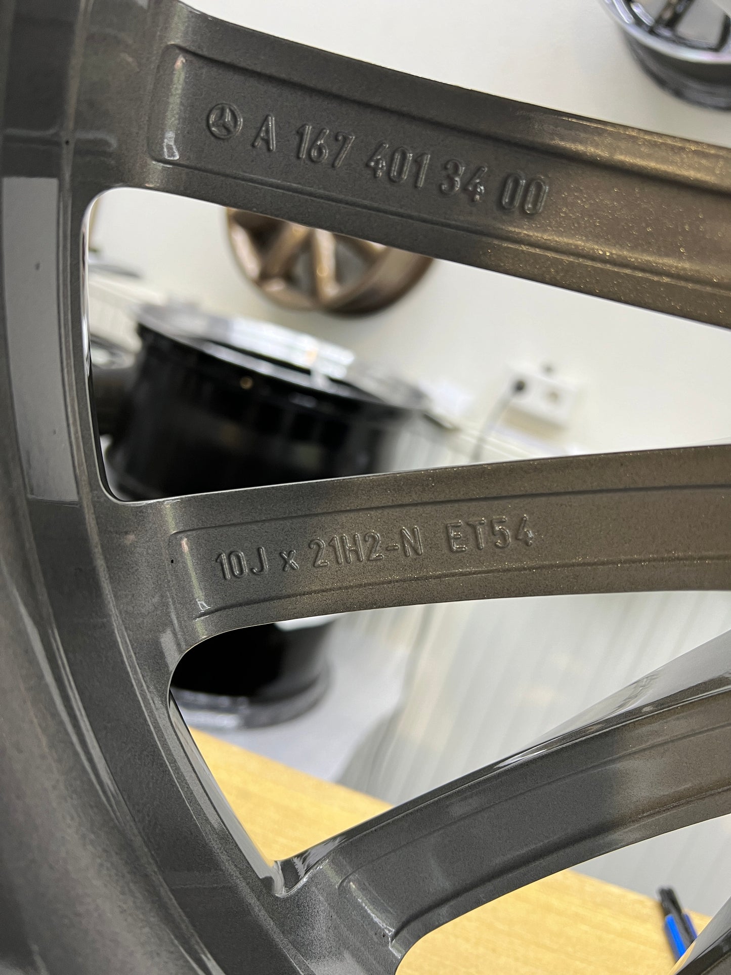 AMG Mercedes Benz GLE W167 V167 21 Zoll Felge A1674013400 Himalaya