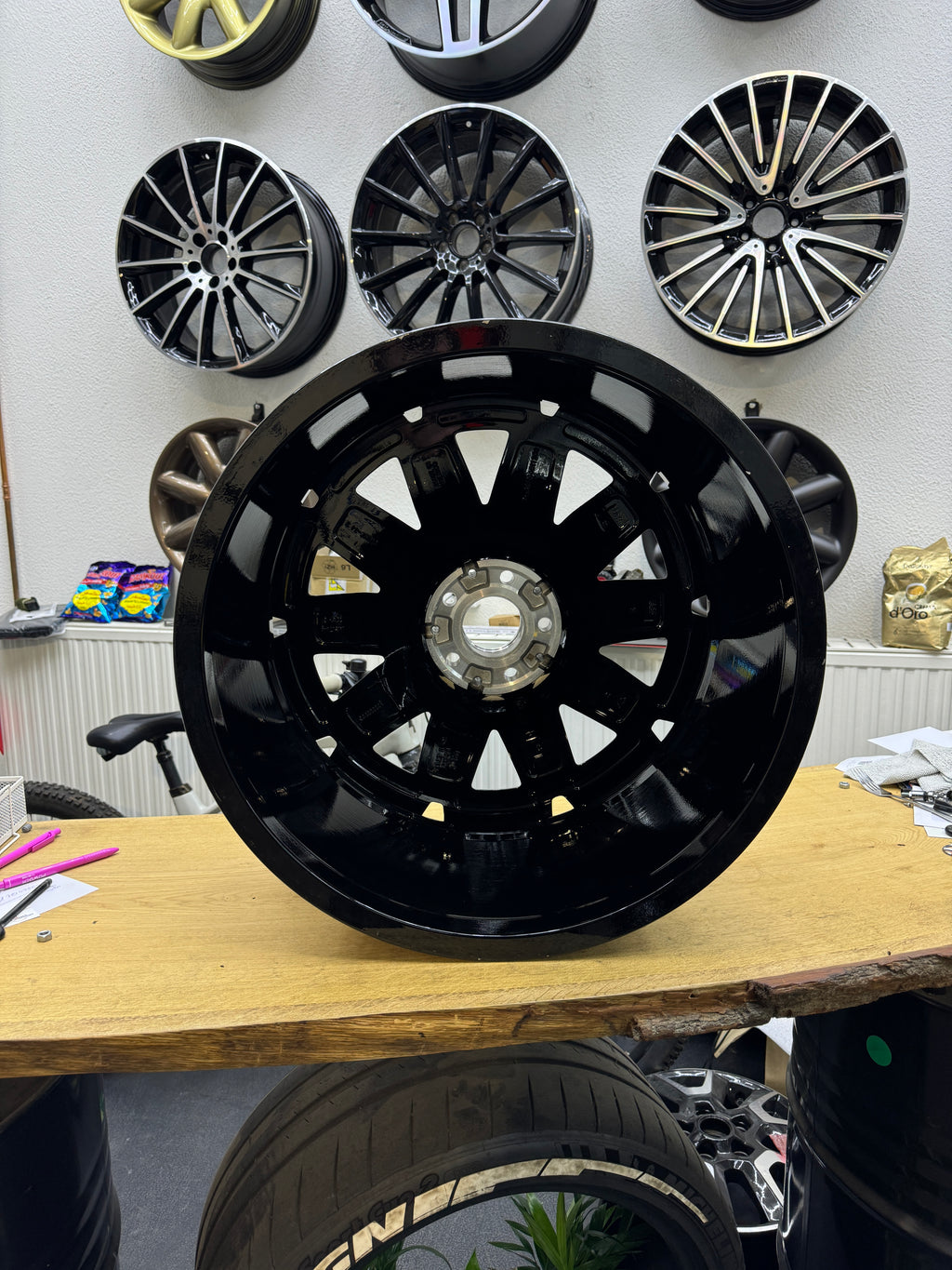 1x Mercedes EQE AMG Alufelge 9,5x21 ET41,5 W294 A2944011200