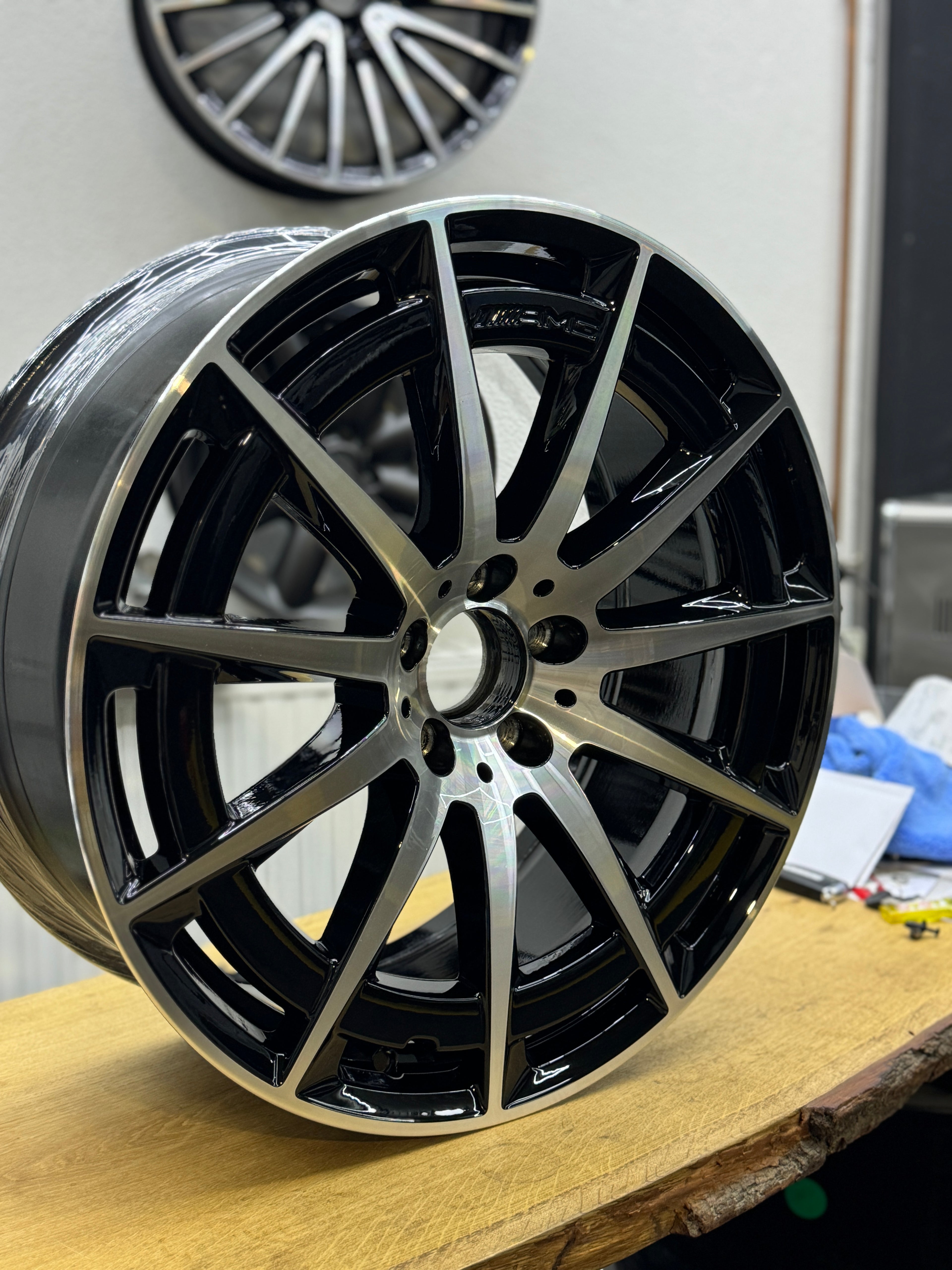 ECQ Alufelge AMG Vielspeichen-Rad A2934010900 8,5x20 Schwarz N293