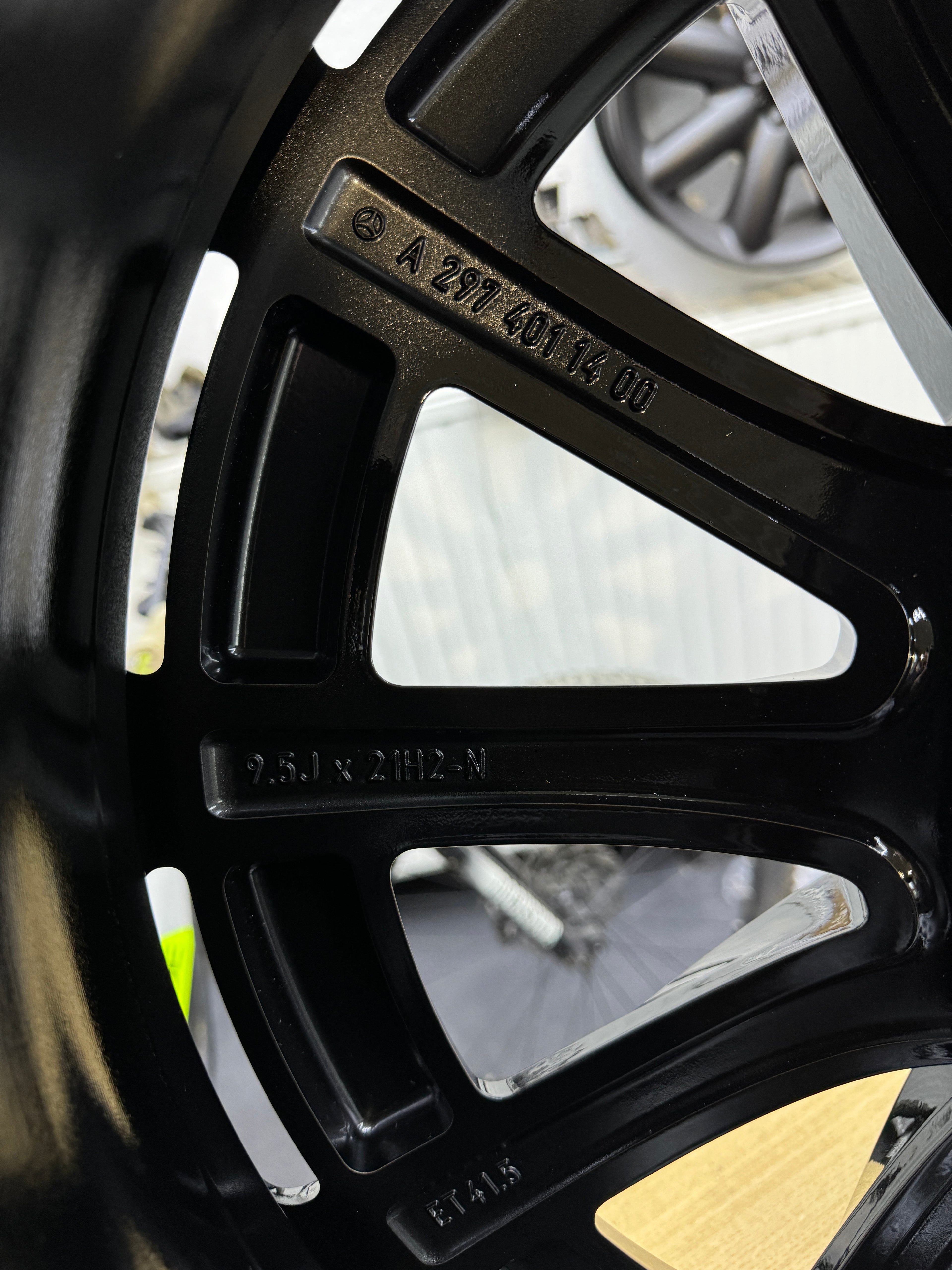 1x Original Mercedes EQS V297 AMG Alufelge 21zoll A2974011400