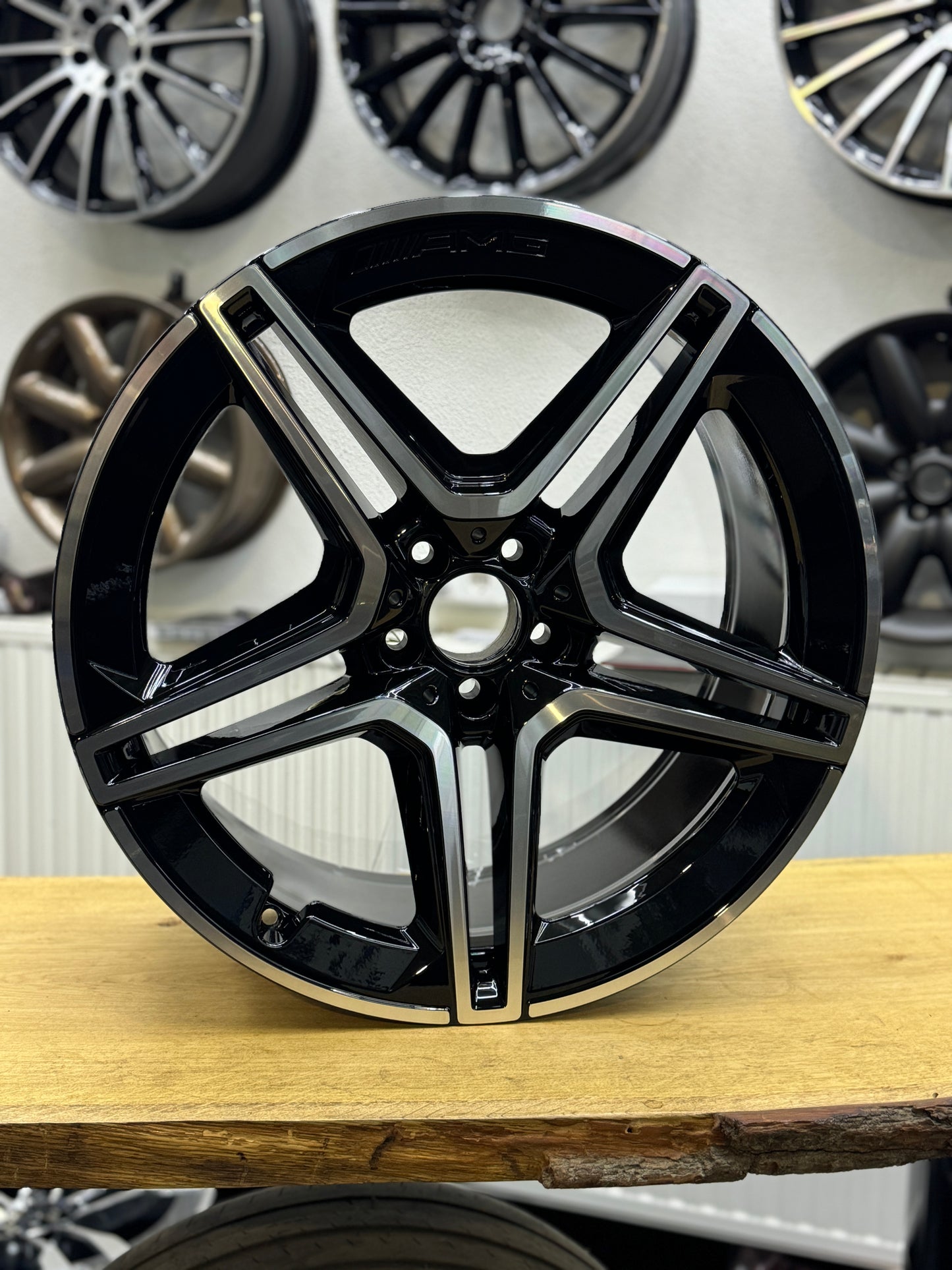 Mercedes GLE AMG Felge 10 x 21 Zoll W167 A1674017300 schwarz