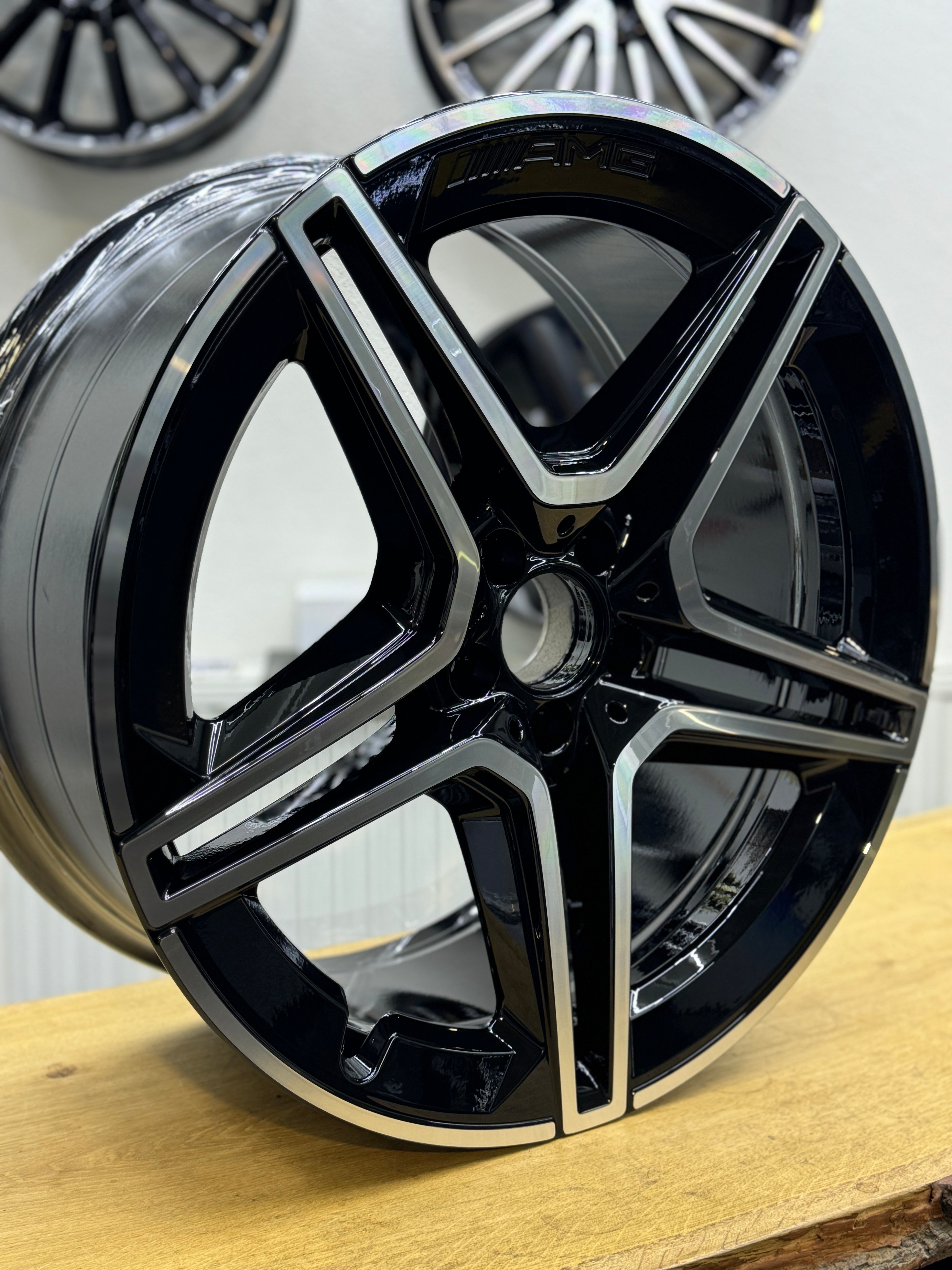 Mercedes GLE AMG Felge 10 x 21 Zoll W167 A1674017300 schwarz