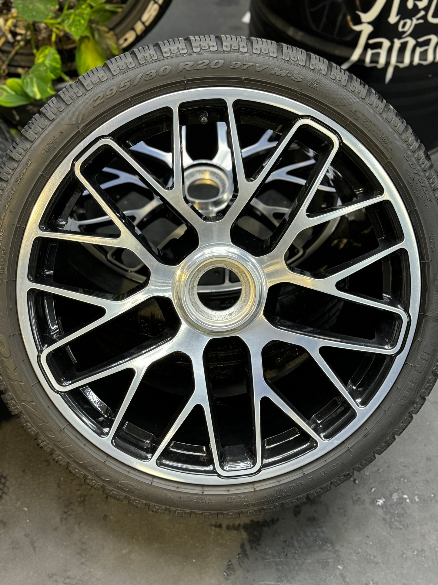 Satz Porsche 911 991 Turbo GTS Felgen 20 Zoll Zentralverschluss