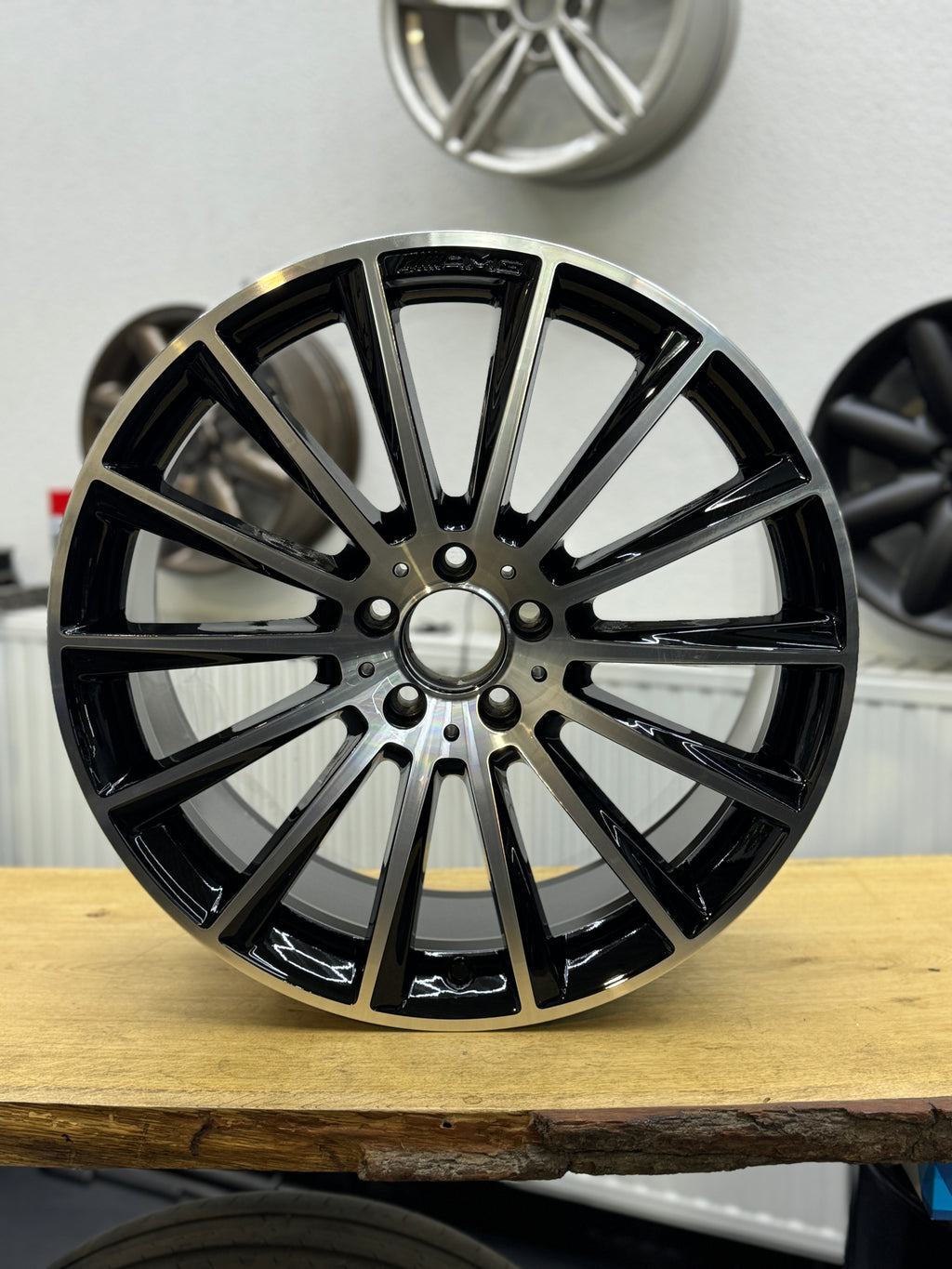 1x Original AMG Mercedes Alufelge GLC-Klasse A2534011900 20" schwarz