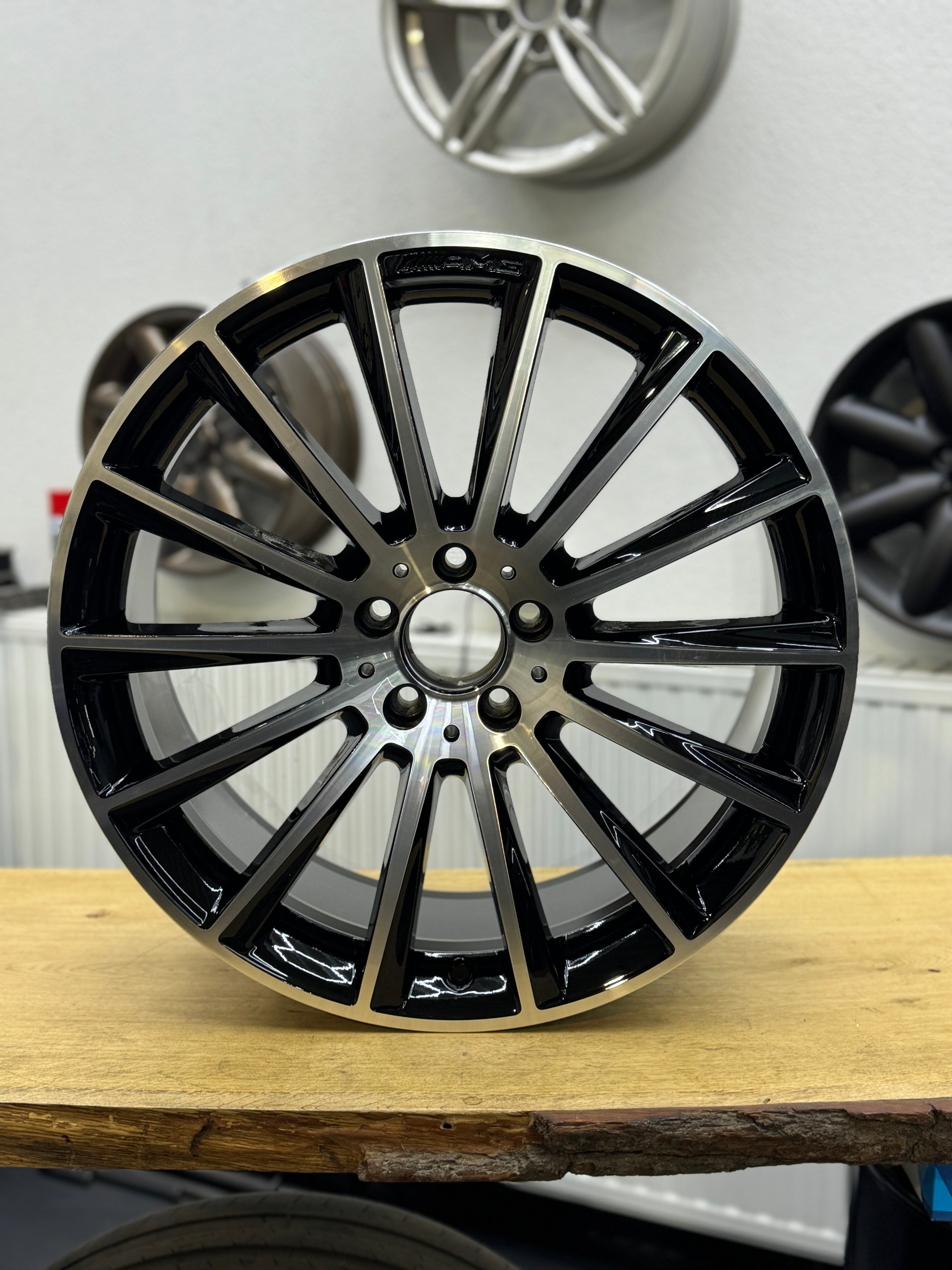 1x Original AMG Mercedes Alufelge GLC-Klasse A2534011900 20" schwarz