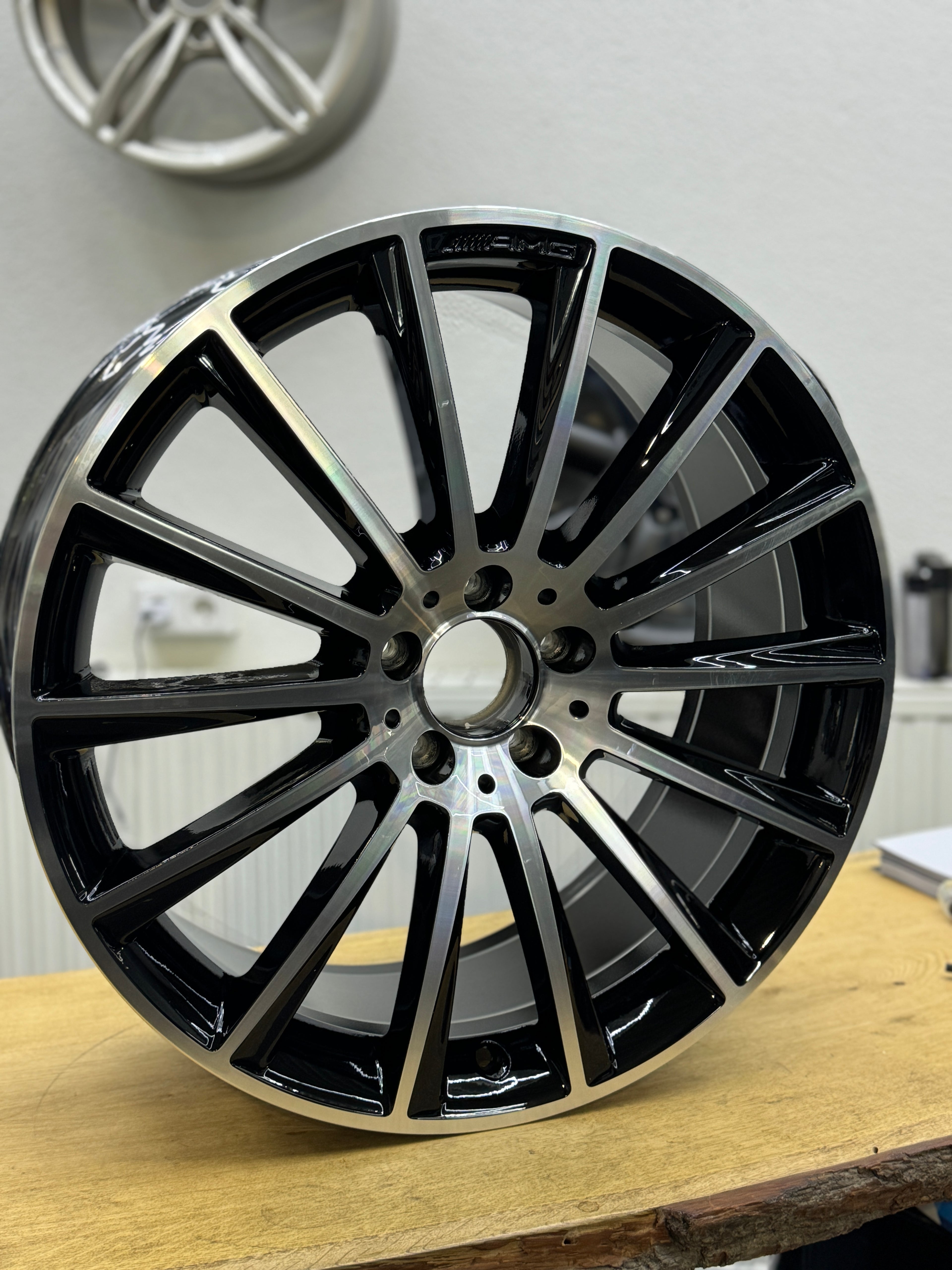 1x Original AMG Mercedes Alufelge GLC-Klasse A2534011900 20" schwarz