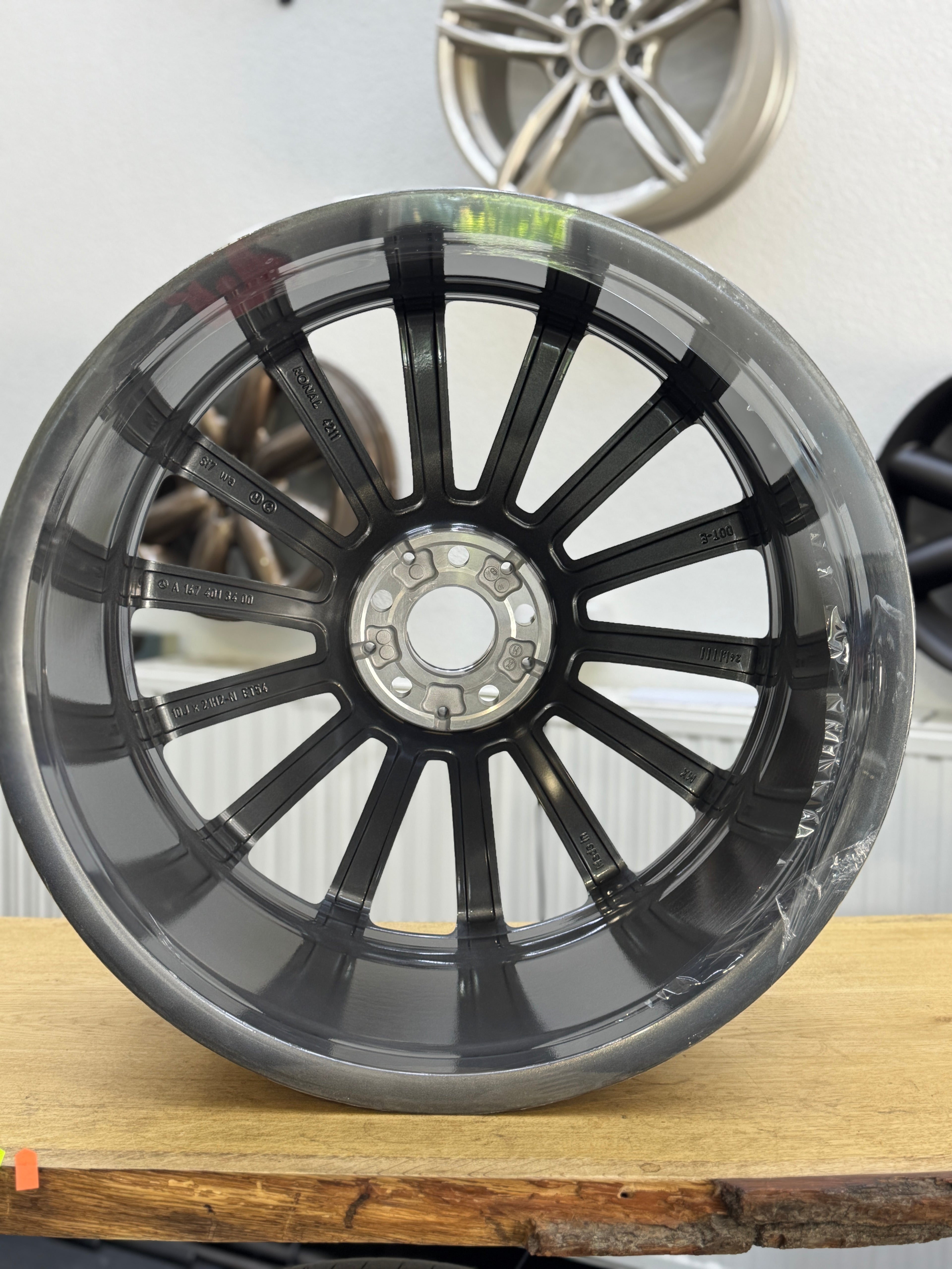 Mercedes GLE AMG Felge 10 x 21 Zoll W167 A1674013400 grau