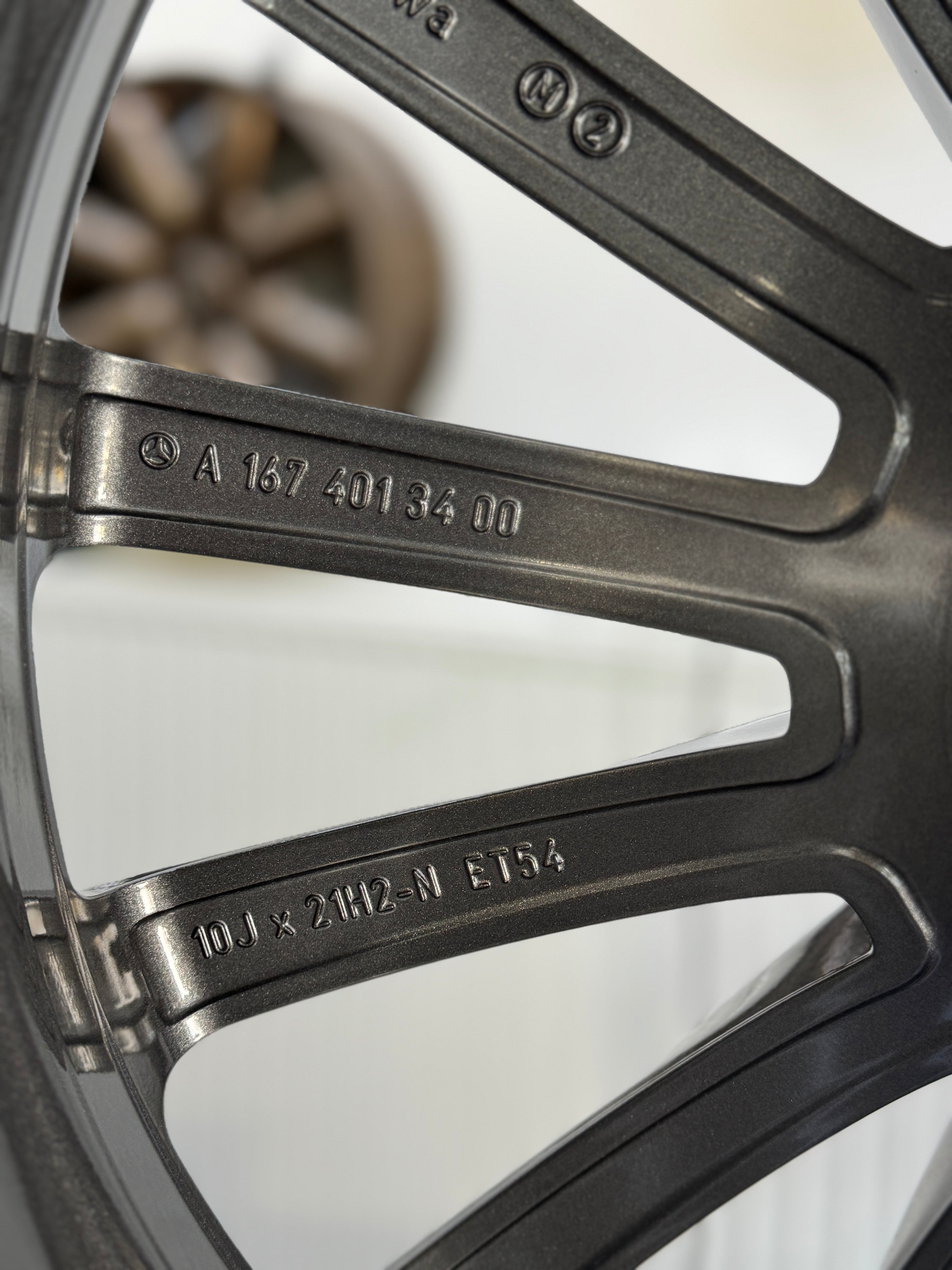 Mercedes GLE AMG Felge 10 x 21 Zoll W167 A1674013400 grau