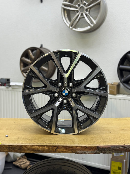 1x Alufelge M Performance Y-Speiche 553 8092355 F40 F44 18" NEU