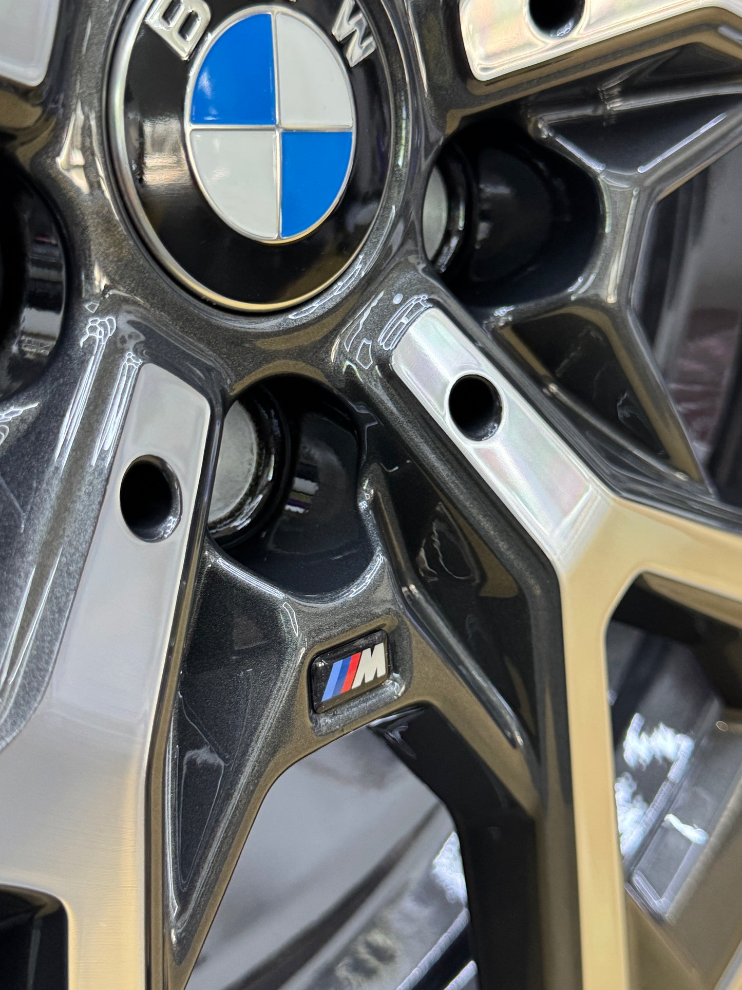 1x Alufelge M Performance Y-Speiche 553 8092355 F40 F44 18" NEU