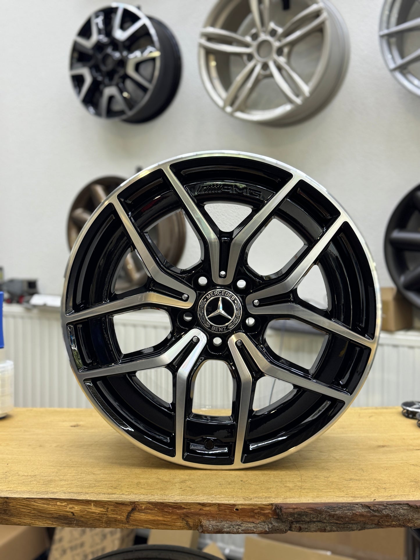 1x 19" E-Klasse AMG W213 S213 C213 A2134016500 Felge schwarz