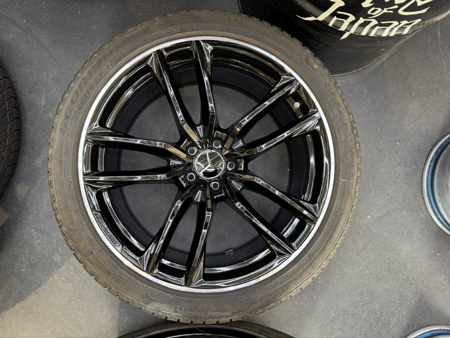Satz AMG 21 Zoll Felgen Winterreifen GLC 63 X253 C253 A2534013800