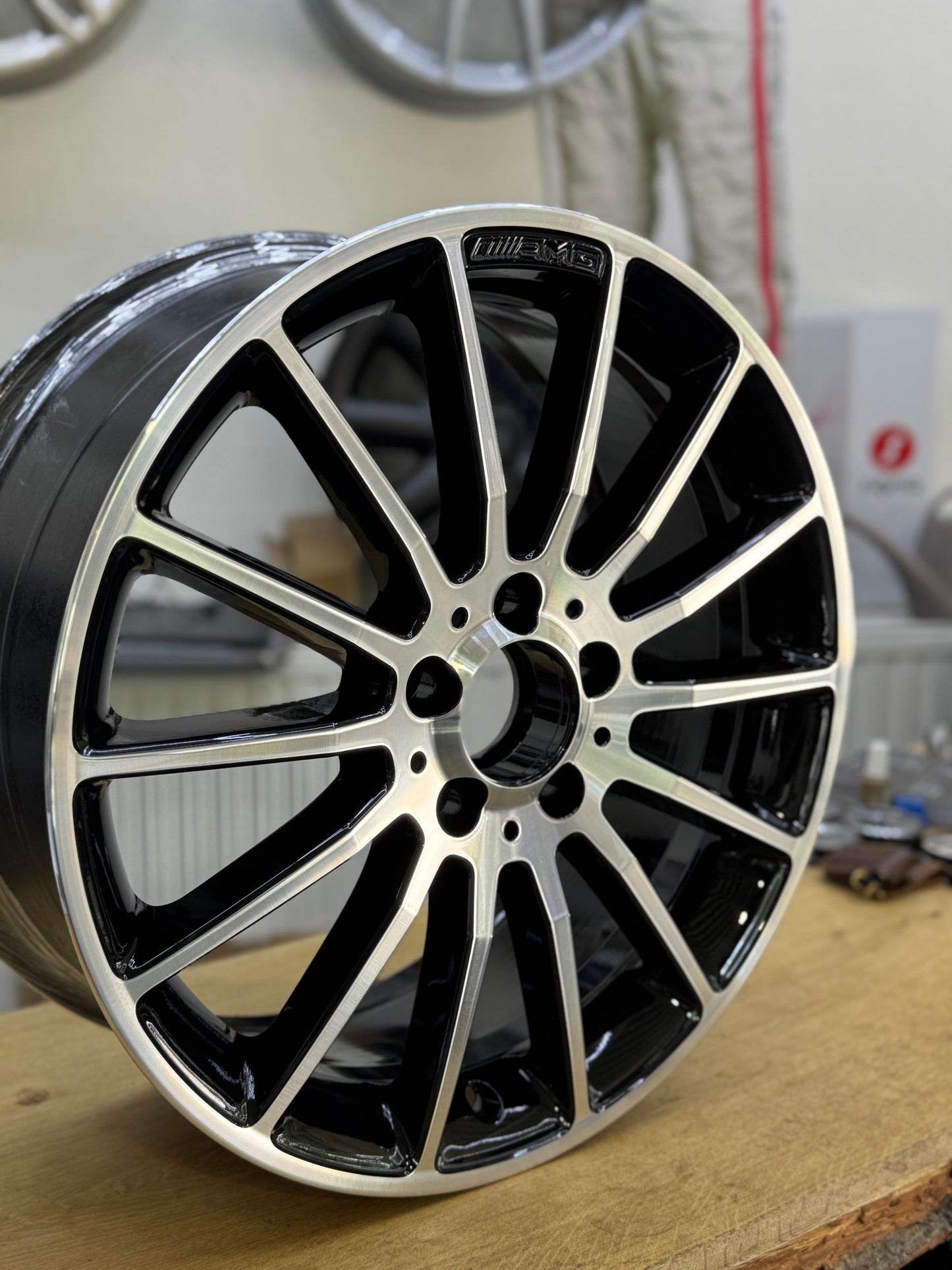 1x Mercedes A/B/CLA AMG Felge 7,5x18Zoll W176 A1764010200 schwarz