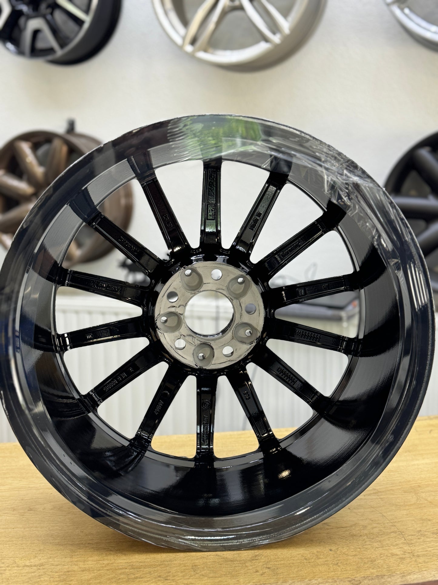 1x Mercedes A/B/CLA AMG Felge 7,5x18Zoll W176 A1764010200 schwarz