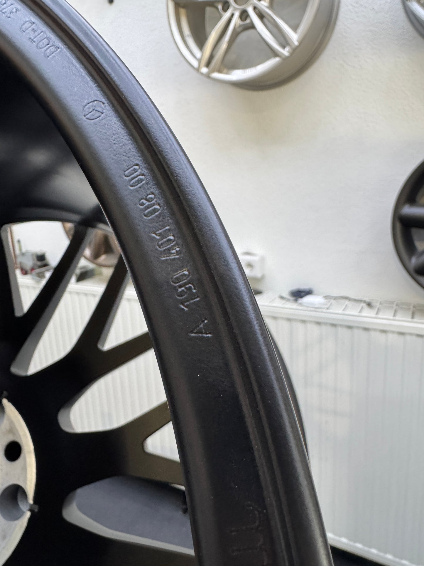 Mercedes GTS GTC GT AMG Felge 11 x 20 Zoll A1904010800 schwarz