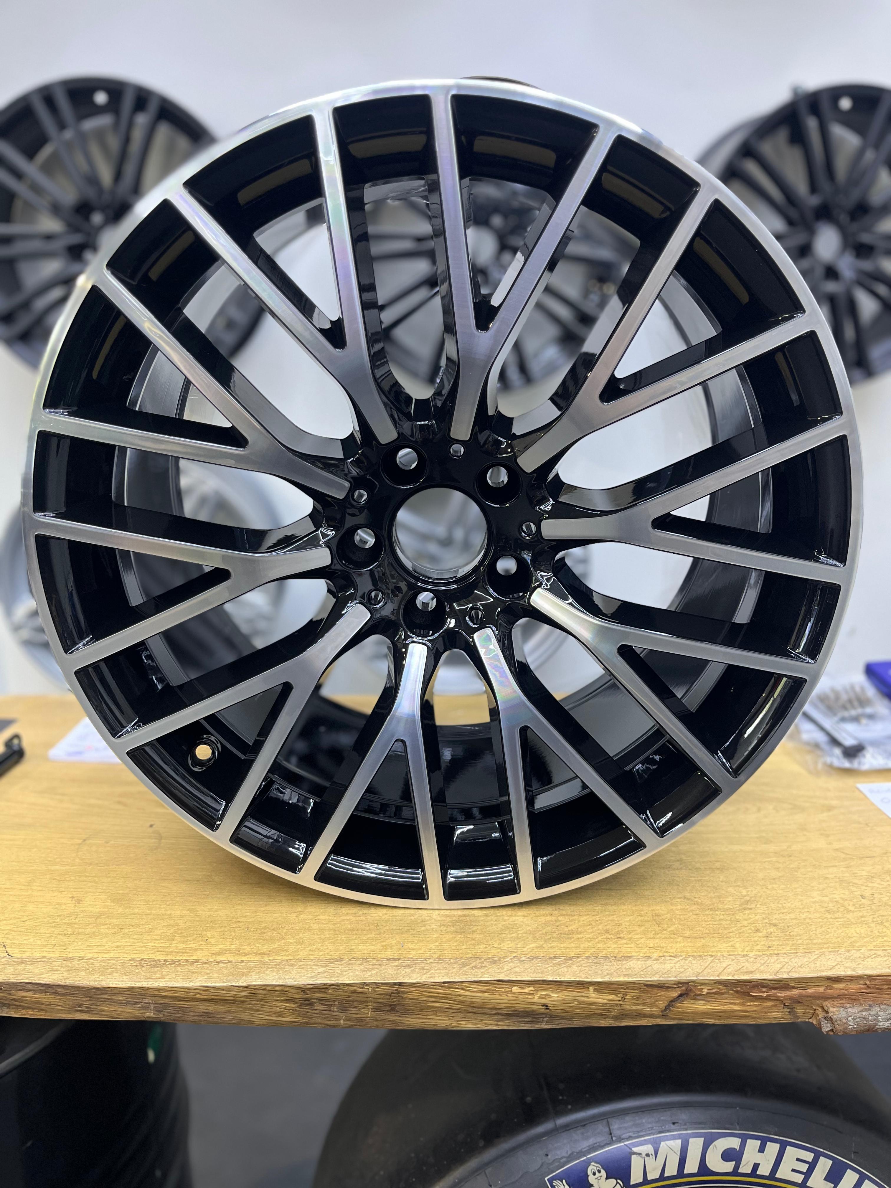 1x NEU Mercedes S-Klasse AMG Felge 10 x 22 Zoll A2234013900 schwarz