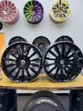 NEU Satz GLE W167 C167 21 Zoll AMG A1674013400 A1674013500 Schwarz Glanzgedreht
