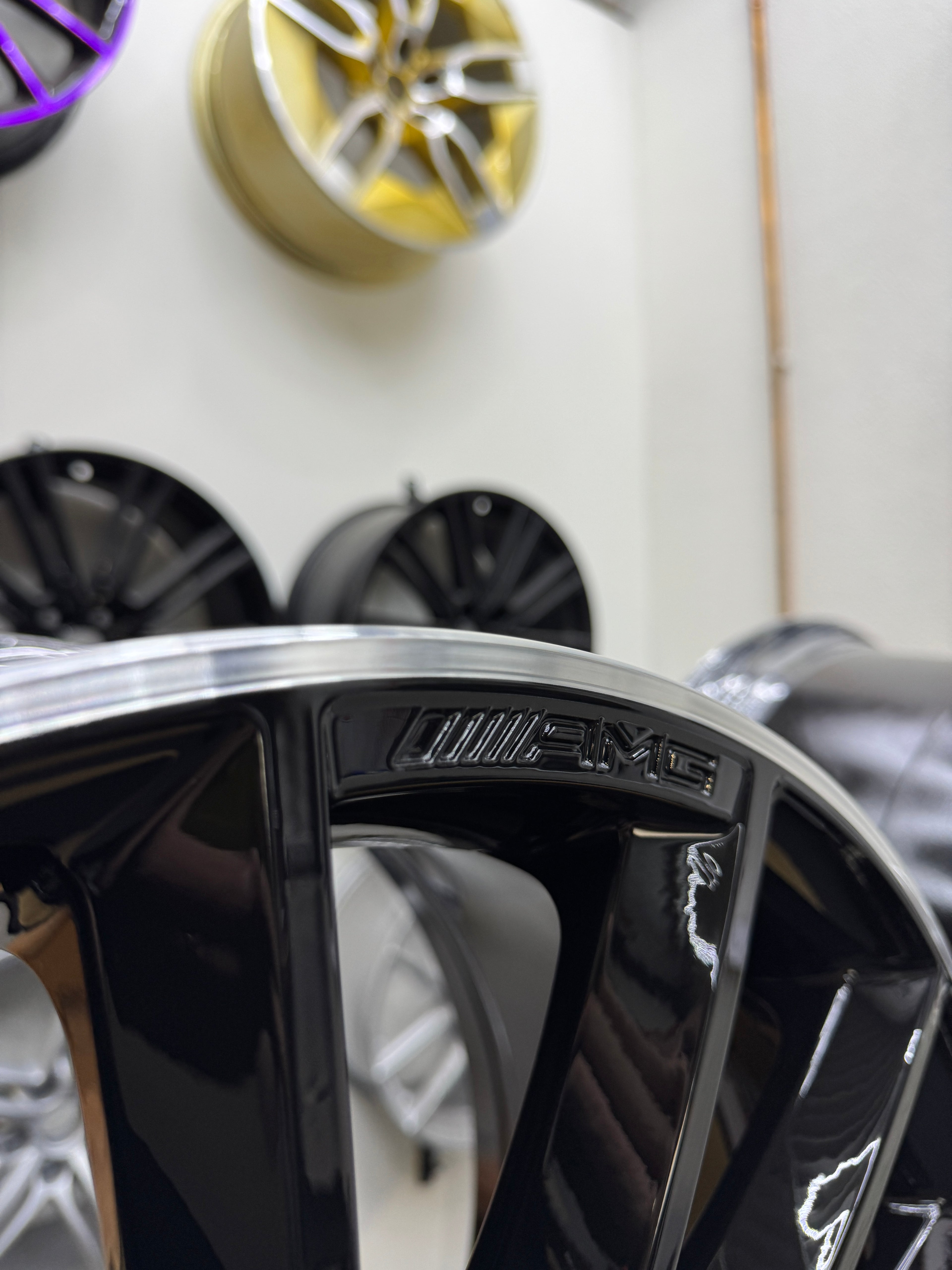 NEU Satz GLE W167 C167 21 Zoll AMG A1674013400 A1674013500 Schwarz Glanzgedreht