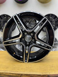 1x NEU Felge GLB schwarz A2474011500 7,5J x 19 ET53