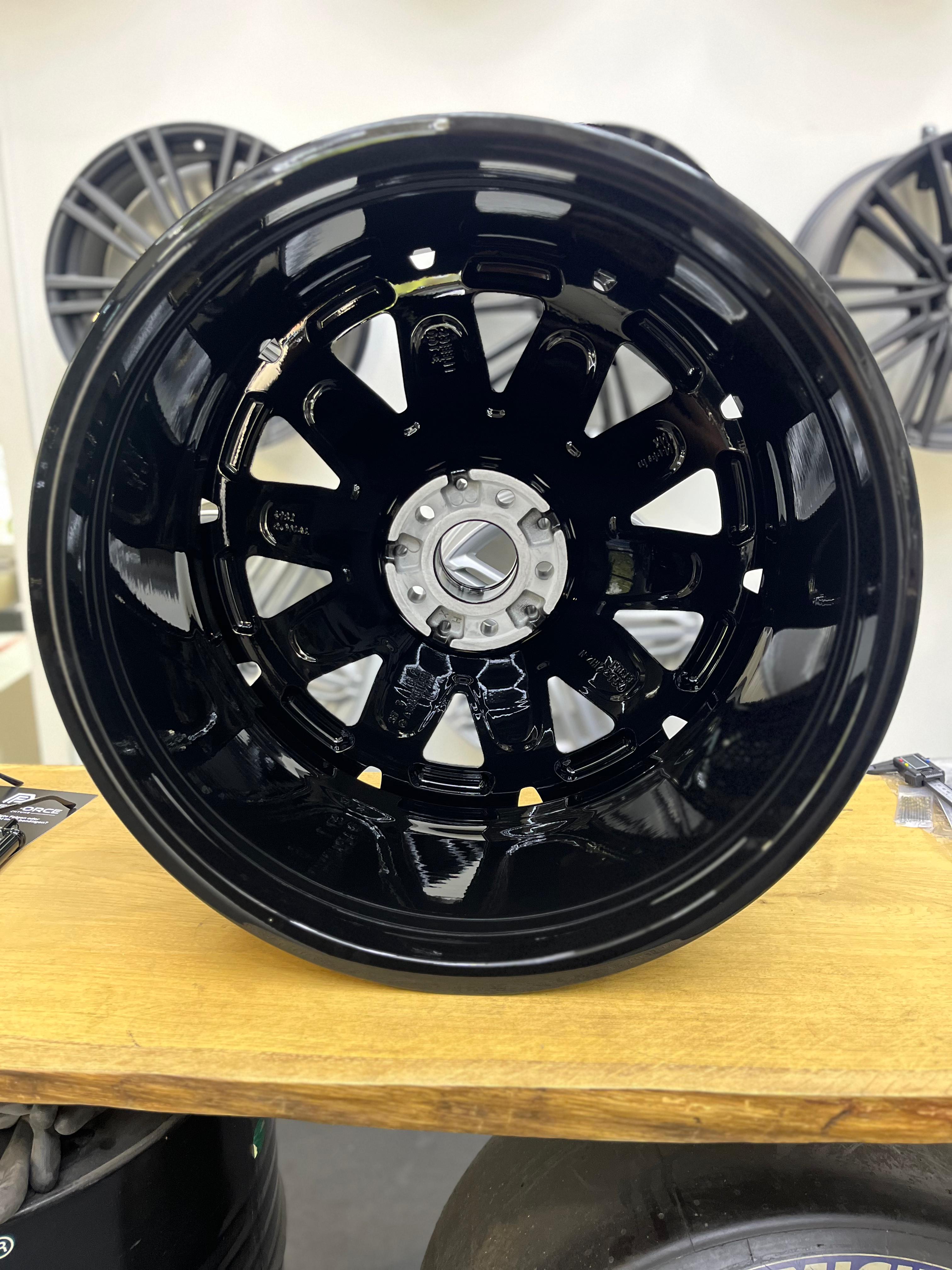 Mercedes EQS AMG Felge 9,5x21 Zoll V297 X297 A2964011600 schwarz