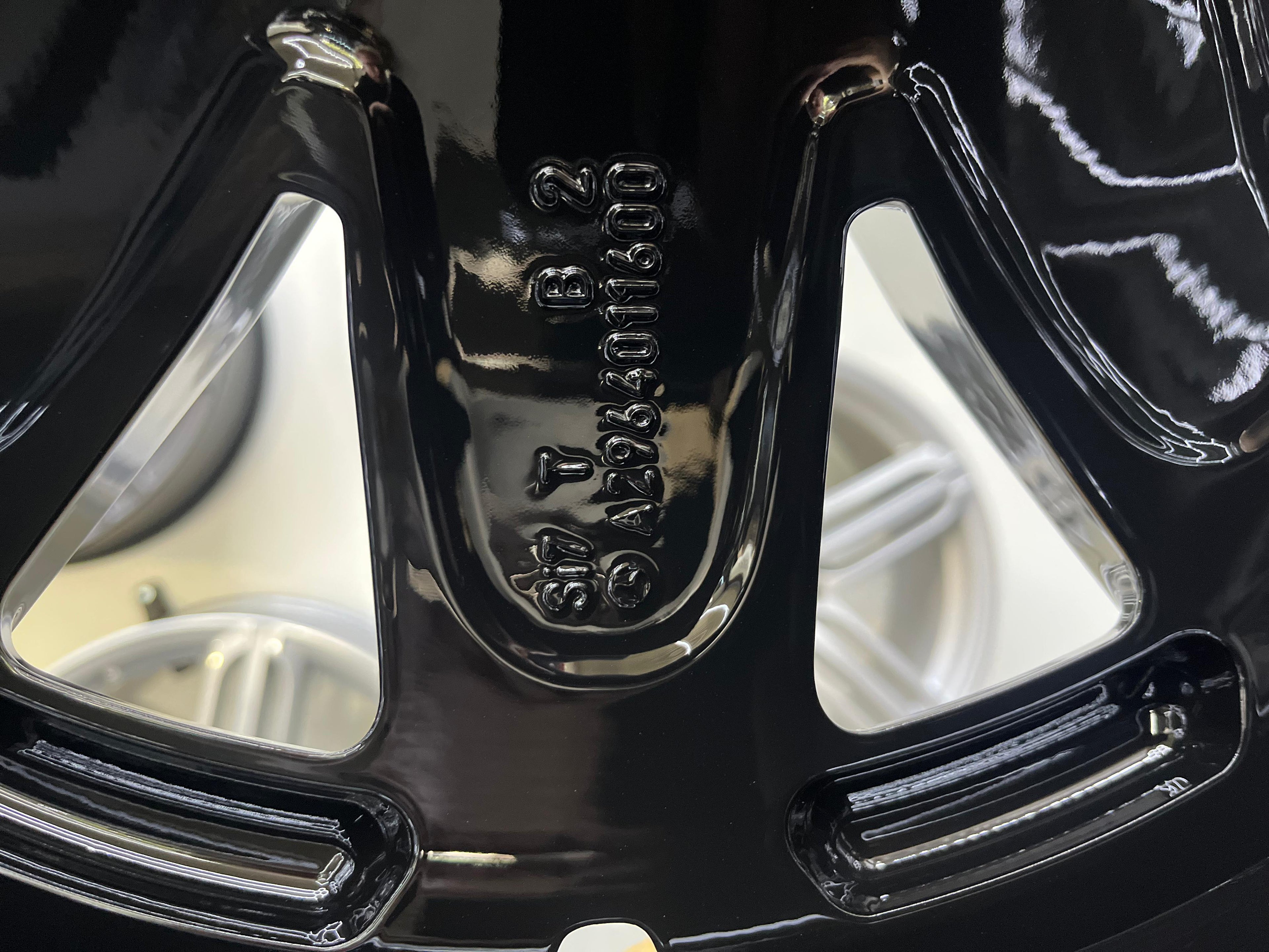 Mercedes EQS AMG Felge 9,5x21 Zoll V297 X297 A2964011600 schwarz